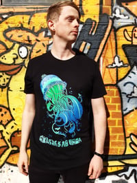 Image 4 of Sanctuary Jellyfish Neon Unisex T-Shirt