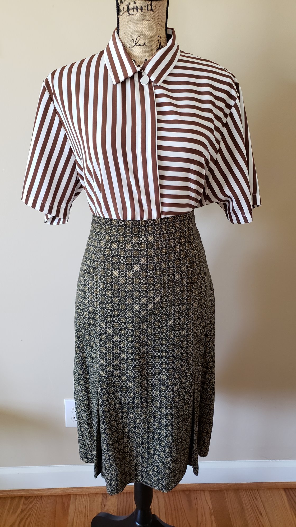 Image of Olive Green Skirt