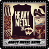 SILVER HEAVY METAL SHIRT- Pre-order!