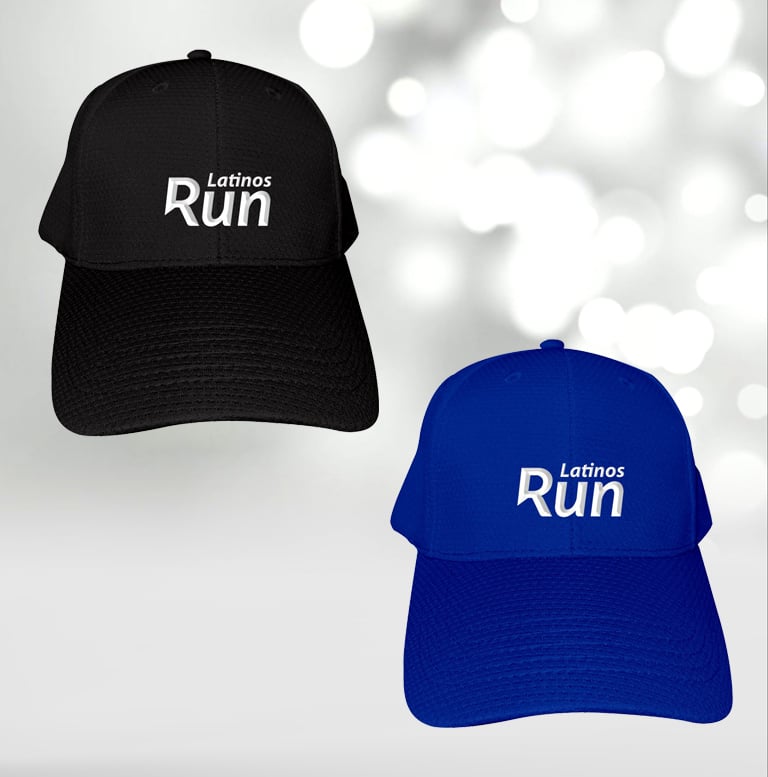 Latinos Run Dri Fit Hats Image 2