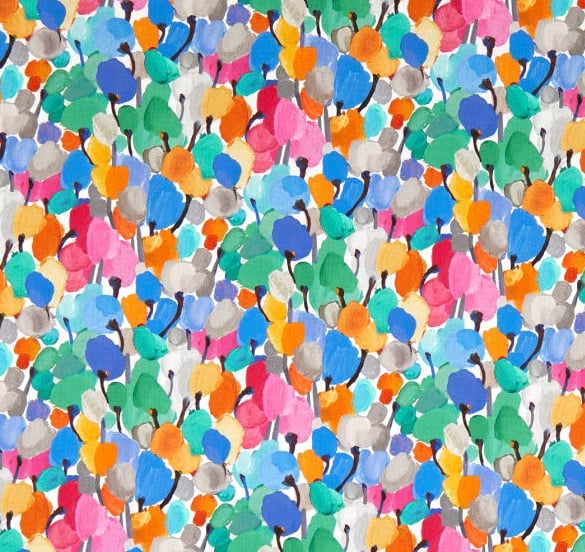 Image of Liberty London Tulip Fields Blue Green Shade