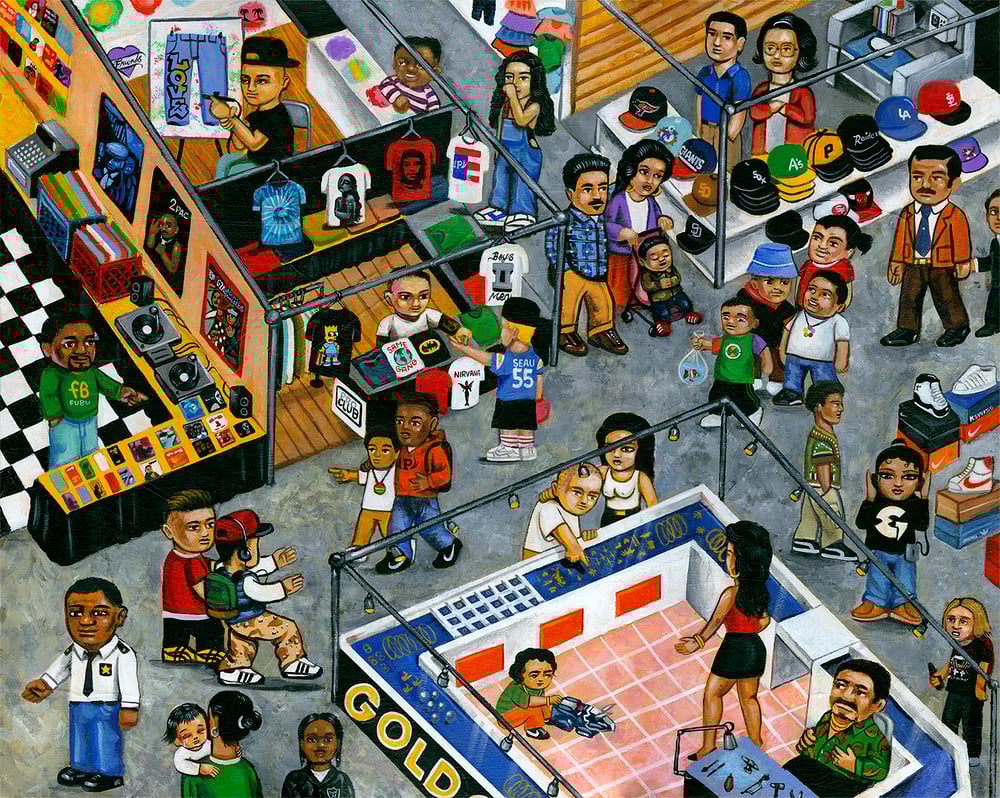 Image of **PRE-ORDER** Fam Mart 1996 Print
