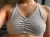 Gray Sports Bra