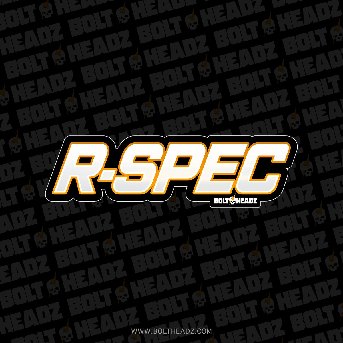 R-SPEC Die Cut Sticker