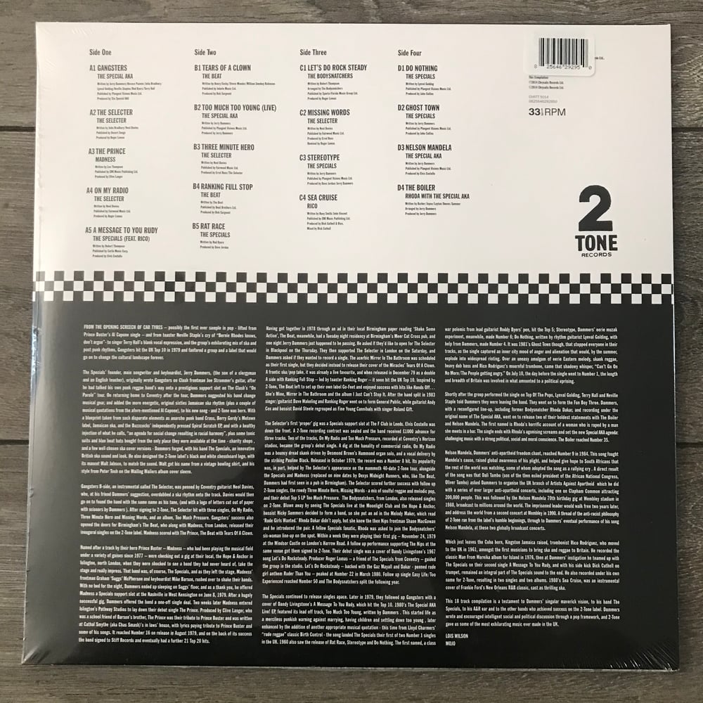Image of The Best Of 2 Tone - Various Vinyl 2xLP