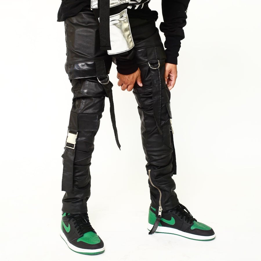 Image of #STAYREADY 8 Pocket Wax Pants 