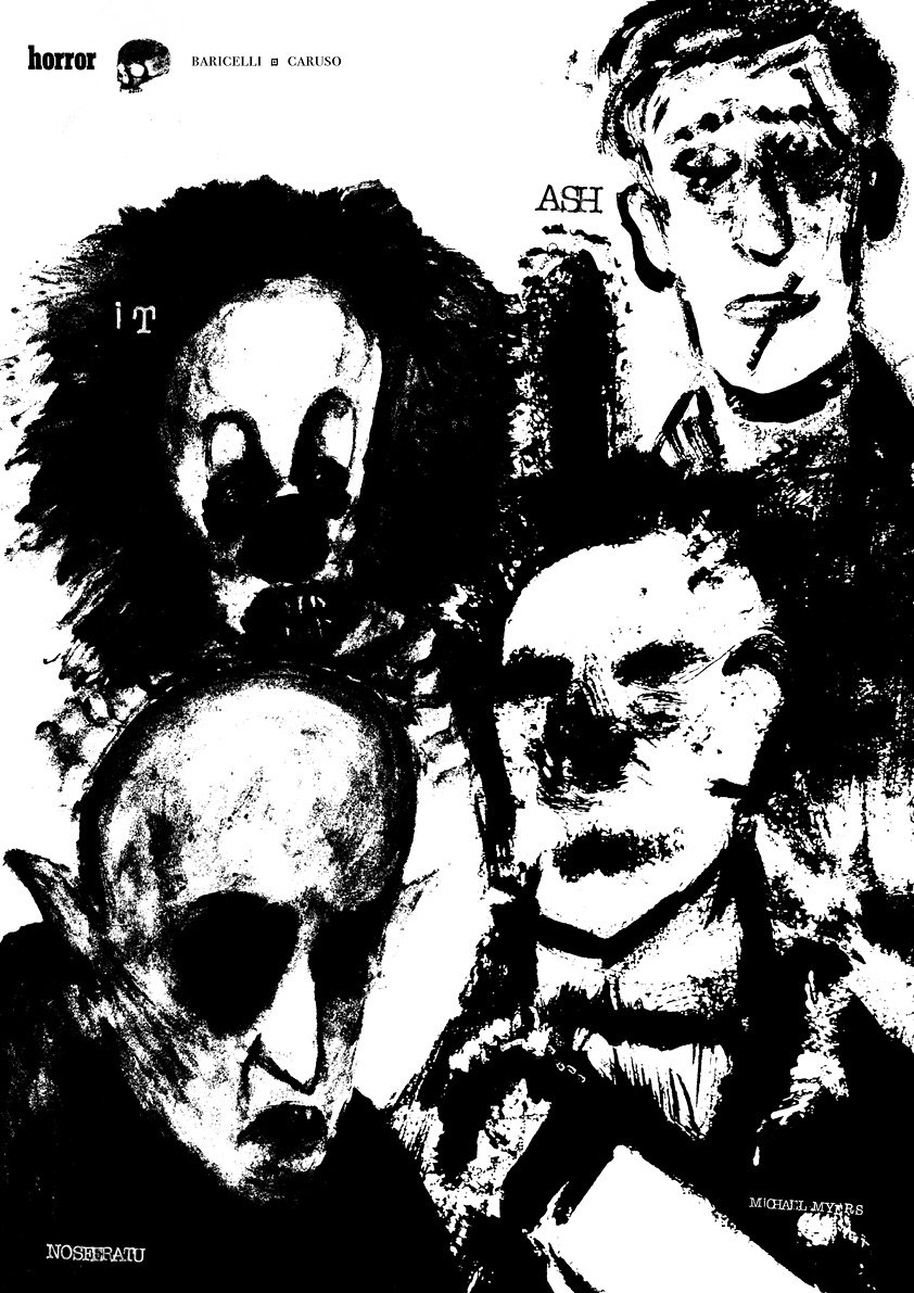 Image of Horror family poster
