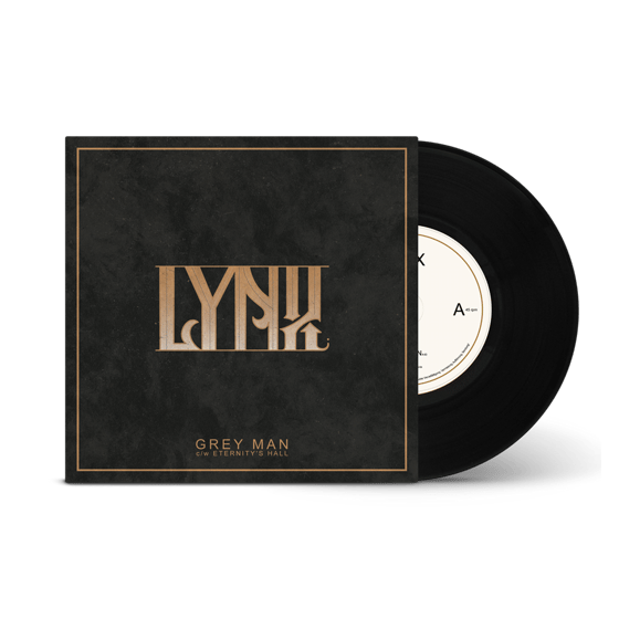 Image of Lynx (Ger) - Grey Man 7" | BLACK