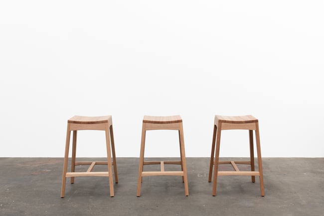 ROSE BARSTOOL IN TASMANIAN OAK