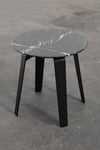ST02 NERO MARBLE SIDE TABLE