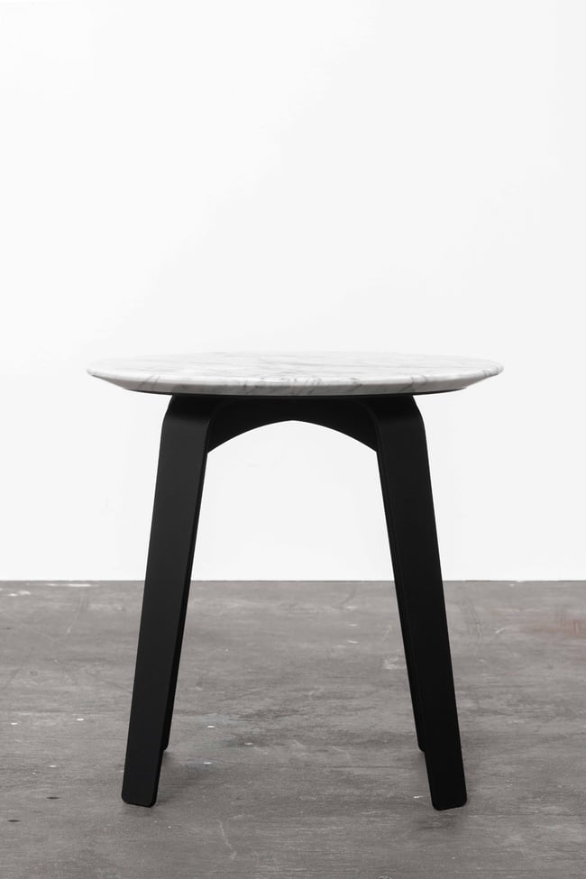 ST02 CARRARA MARBLE SIDE TABLE