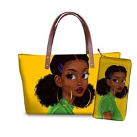 Black Woman Handbag