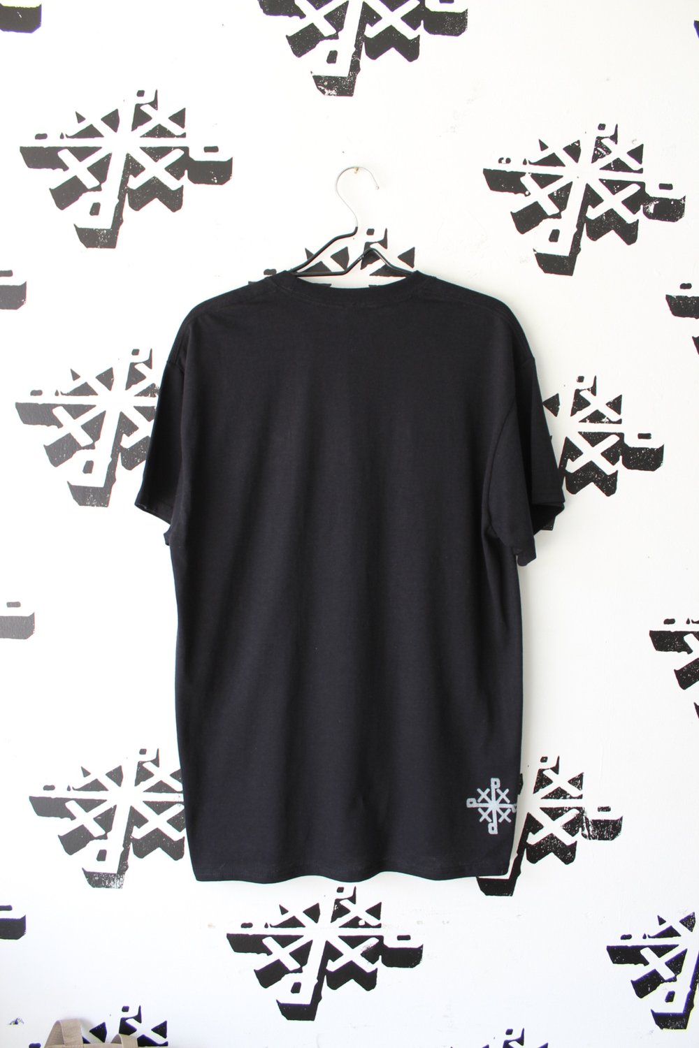locked and loaded tee in black 