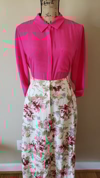 Image 3 of Pink Long Sleeve Button Up