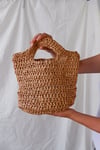 Raffia Bucket Bag