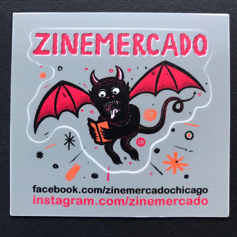 Image of ZINEmercado reading devil