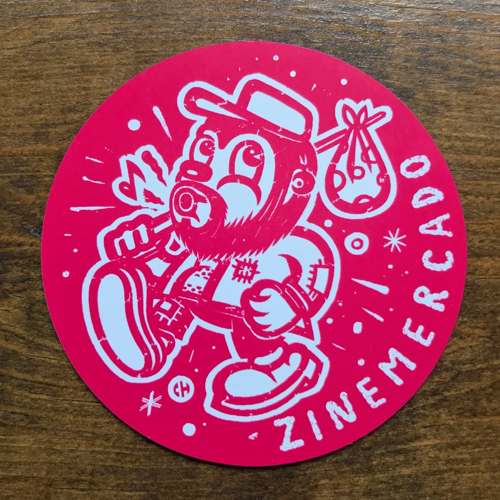 Image of ZINEmercado red magnet