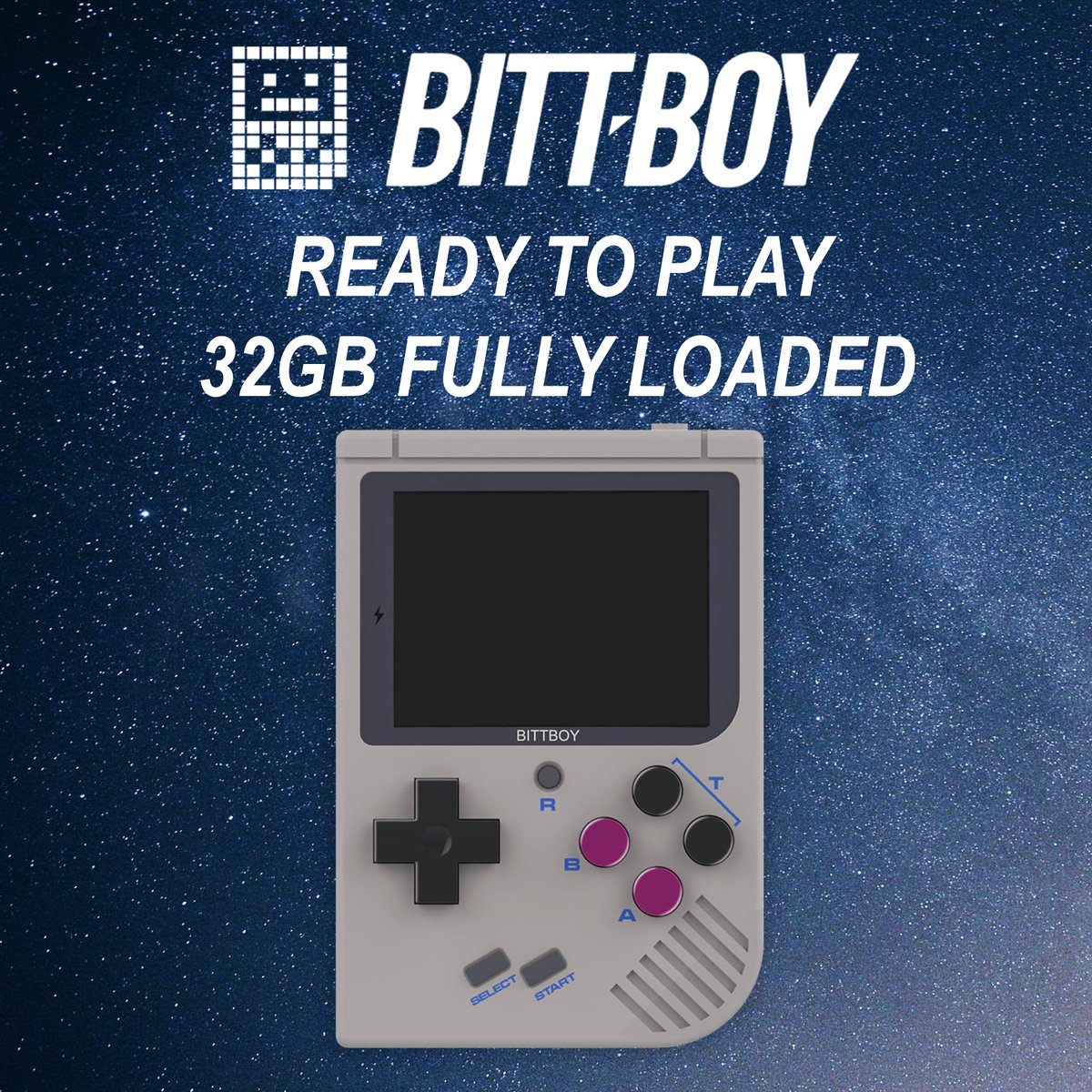 BittBoy V3.5 Handheld with 32GB Fully Loaded Ready to Play gotoretro