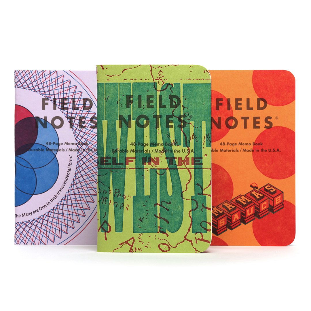 FIELD NOTES スペシャルセット Field Notes #48 United States of Letterpress | Blount Objects