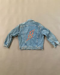 Image of Lightning Bolt Jean Jacket