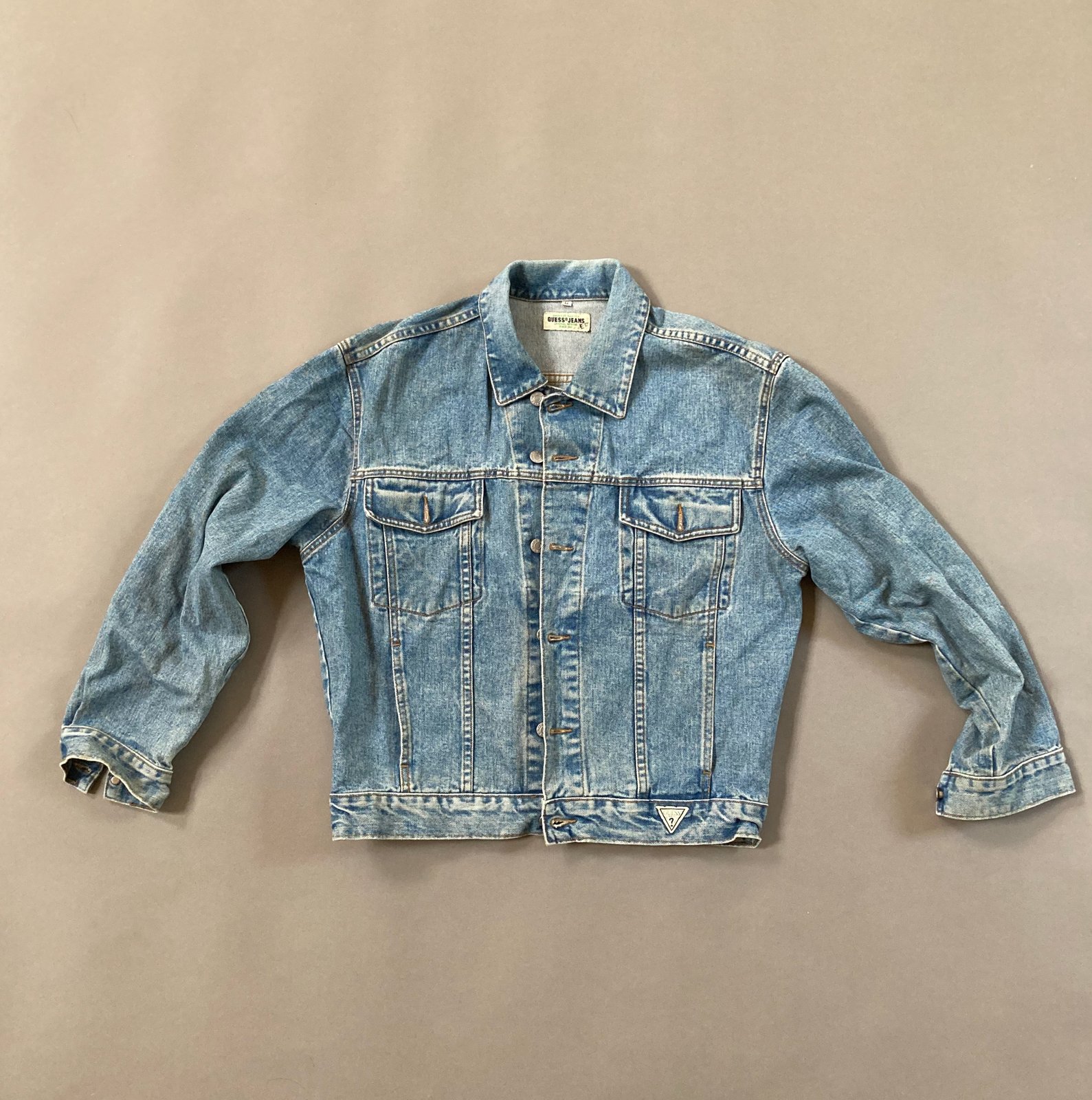 lightning bolt denim jacket