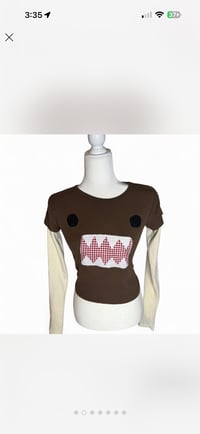 Image 1 of  Plaid Domo Kun Brandy Melville Top ♡