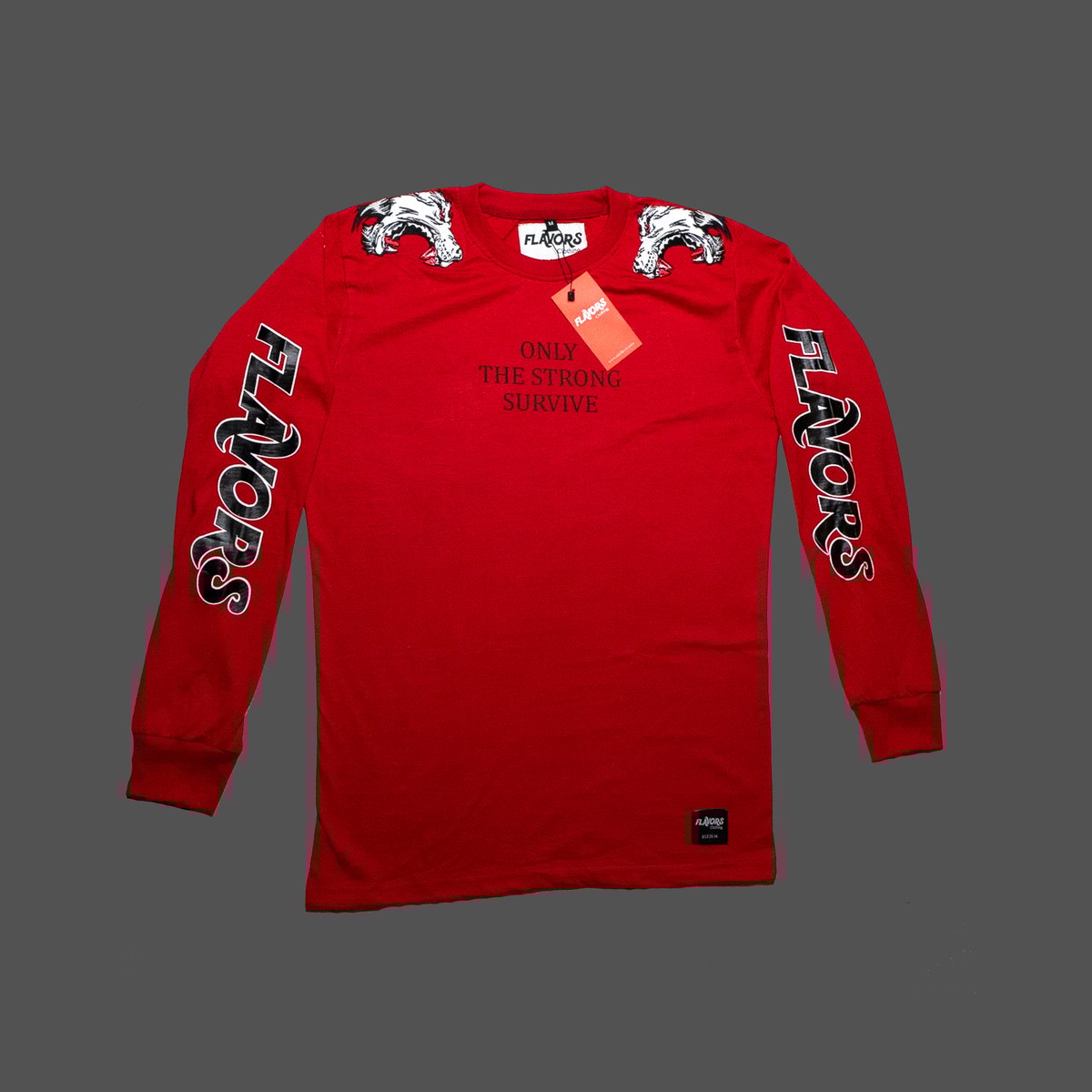 Image of Only The Strong Survive Red