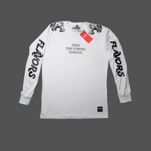Image of Only The Strong Survive White