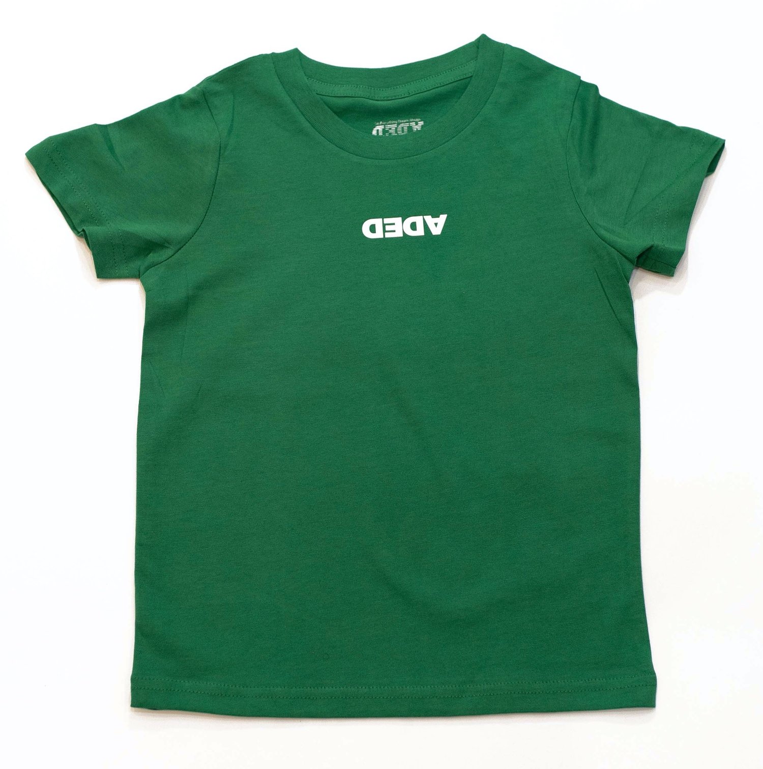 Image of DEDA KIDS GREEN TEE WHITE LOGO