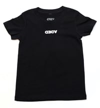 Image 4 of DEDA KIDS BLACK TEE WHITE LOGO
