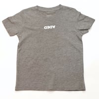 Image 4 of DEDA KIDS GREY TEE WHITE LOGO
