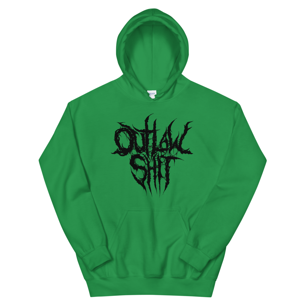 Image of OutlawShit Metal Edition Hoodie (Black Design) 