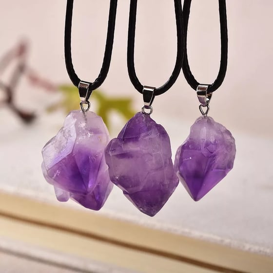 Image of Amethyst necklace 