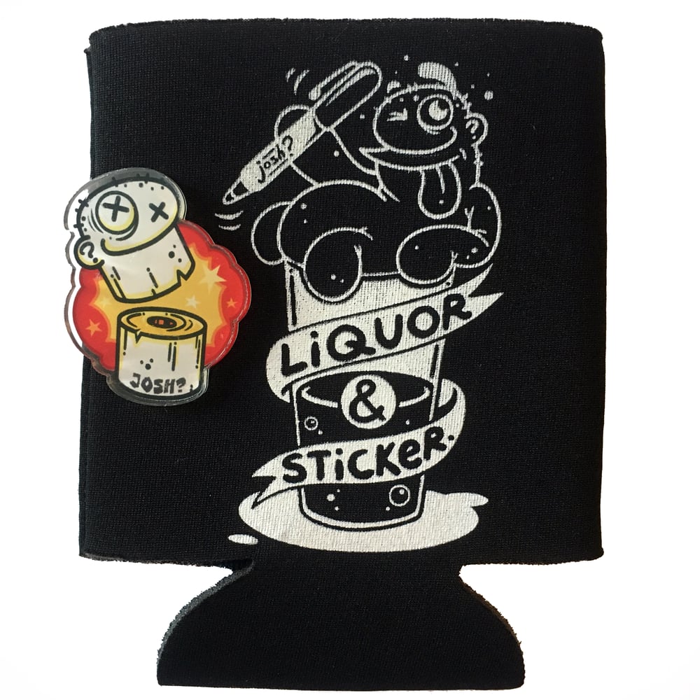 Image of Koozie + Pin Combo Deal