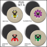 Image 1 of PUG MAGNET SETS