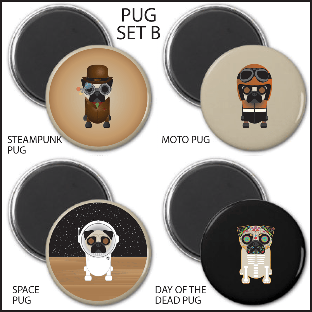 PUG MAGNET SETS