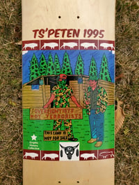 Image 2 of The Ts’Peten 1995 (Gustafsen Lake Standoff) deck.