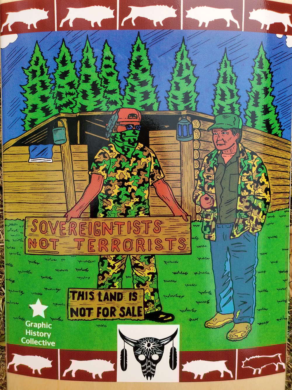The Ts’Peten 1995 (Gustafsen Lake Standoff) deck.