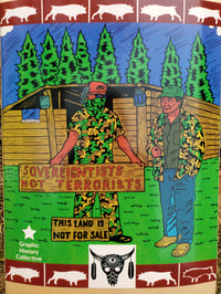 Image 3 of The Ts’Peten 1995 (Gustafsen Lake Standoff) deck.