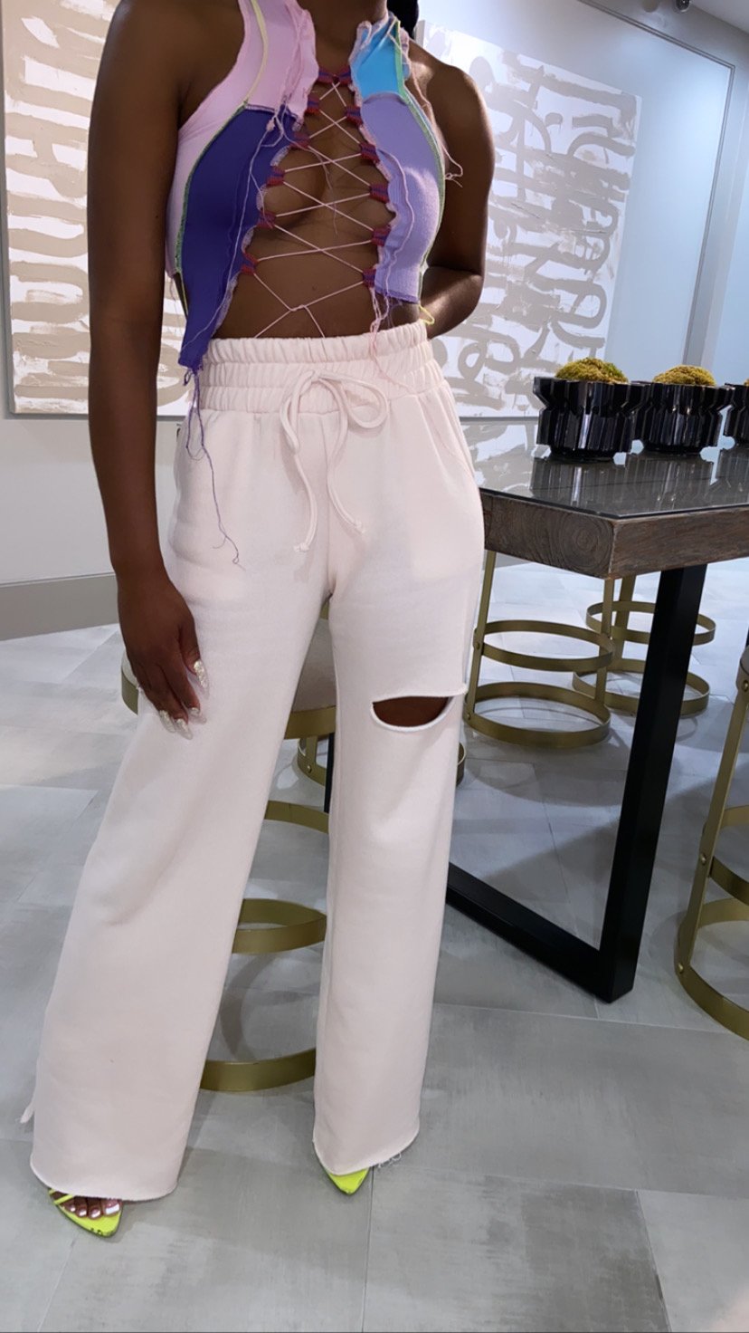 Image of Blush | Wide Leg Pants