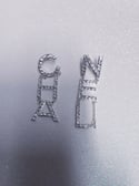 Crystal Cha Nel Fashion Earrings 