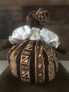 Bag Divas - Brown African Print