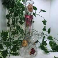 10” Pink Luna Beaker 