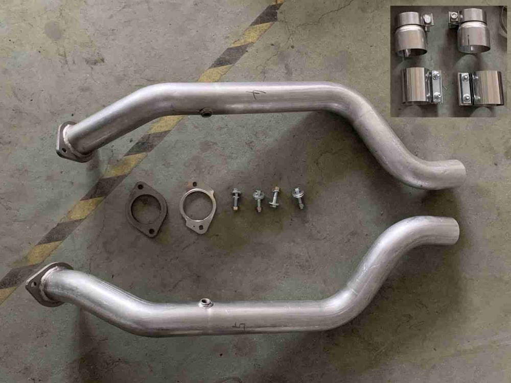 2015-2022 Mustang GT Performance Pipes (Cat Deletes)
