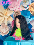 Image 1 of VIRGIN WAVY LACE CLOSURE WIG 22”