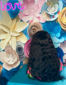 Image 4 of VIRGIN WAVY LACE CLOSURE WIG 22”