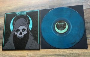 Image of VOID KING - Barren Dominion. Limited Edition Clear/Blue/Black Vinyl.