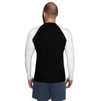 Image 3 of Faith Over Fear Black White Rash Guard