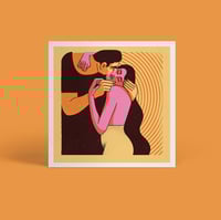 Image 1 of 'The kiss'  Giclée print  