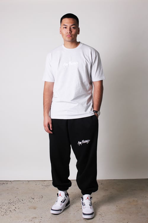 Image of Signature Tee in White Marle